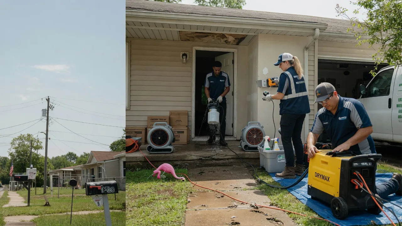 Storm Damage Water Removal in Brooks, KY near me